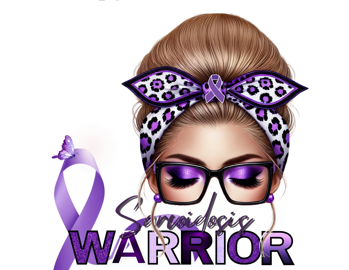 Awareness Warriors PNG Digital Images (Caucasian, Latino, etc.) - Digital Download