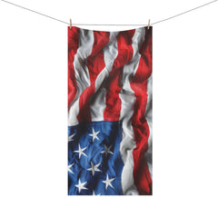 American Flag Mink-Cotton Towel