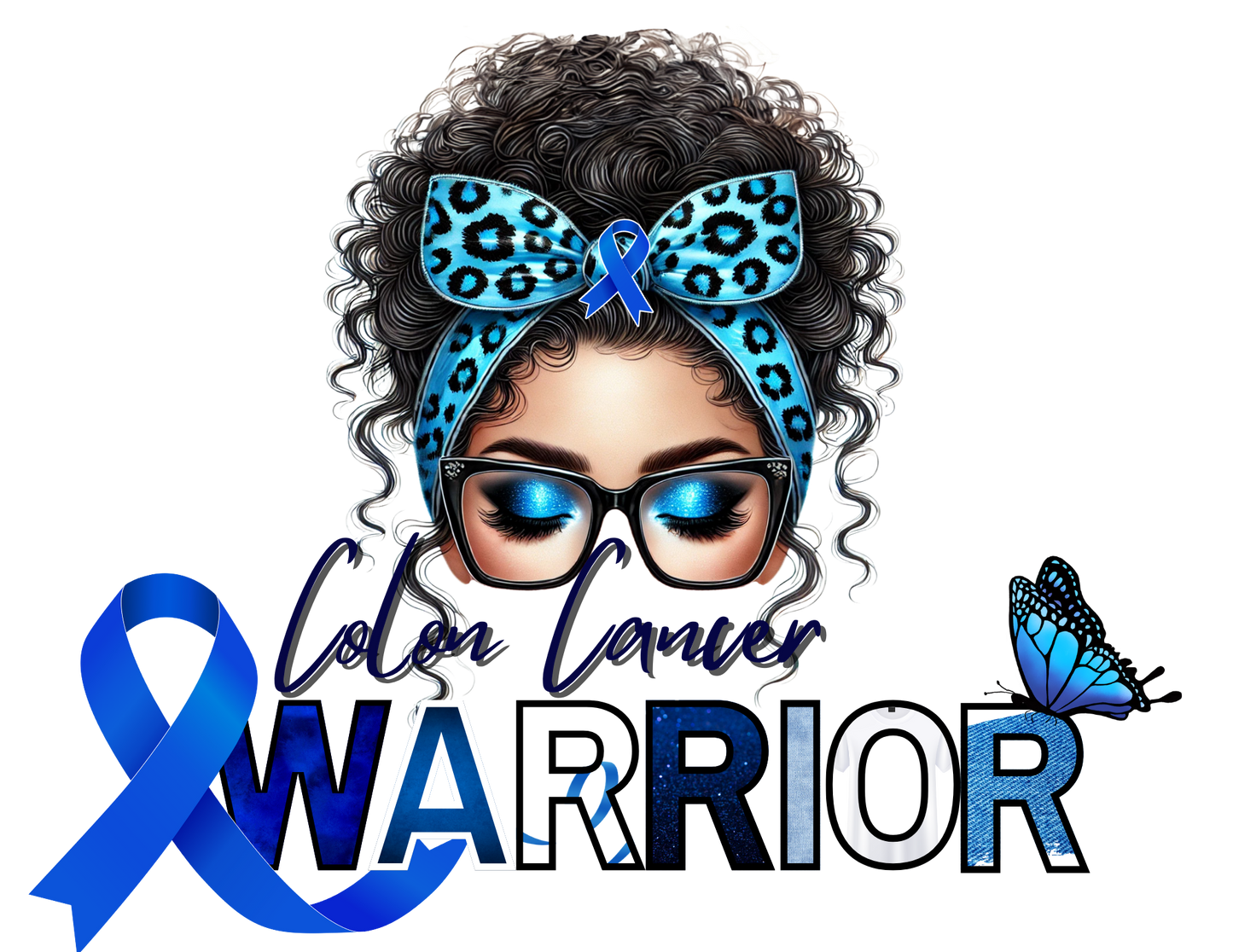 Awareness Warriors PNG Digital Images (Caucasian, Latino, etc.) - Digital Download