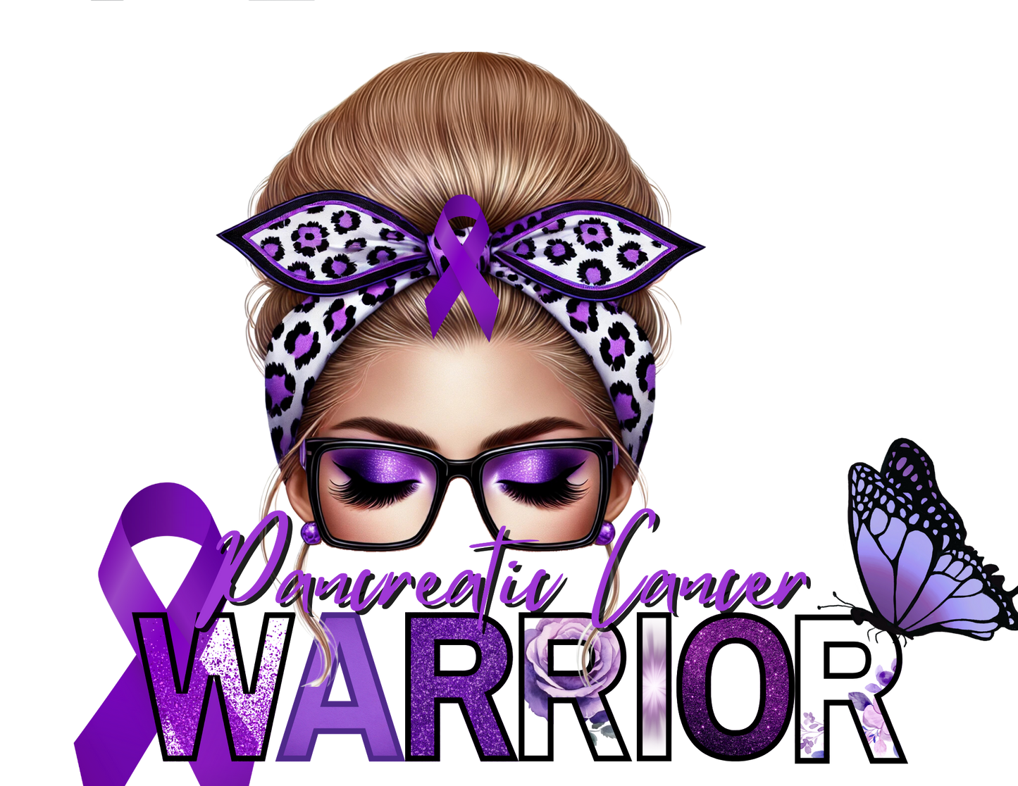 Awareness Warriors PNG Digital Images (Caucasian, Latino, etc.) - Digital Download