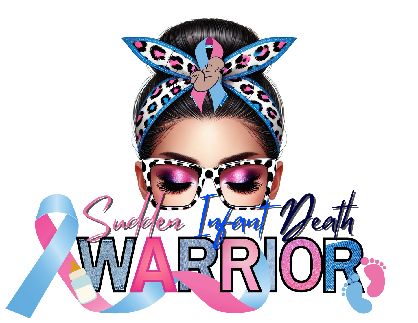 Awareness Warriors PNG Digital Images (Caucasian, Latino, etc.) - Digital Download