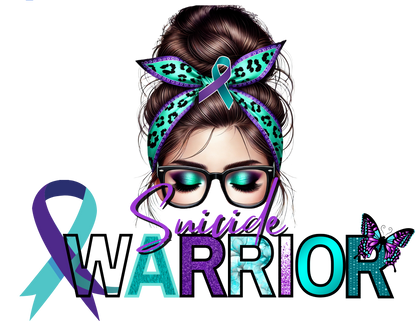 Awareness Warriors PNG Digital Images (Caucasian, Latino, etc.) - Digital Download