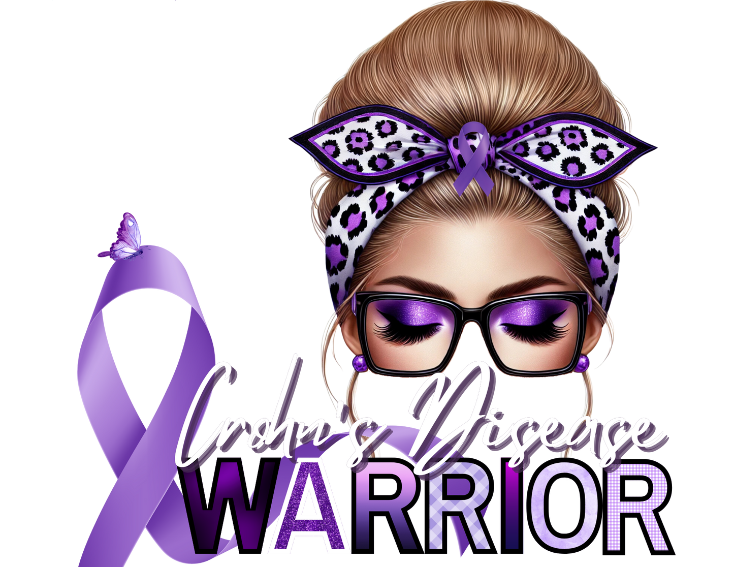 Awareness Warriors PNG Digital Images (Caucasian, Latino, etc.) - Digital Download