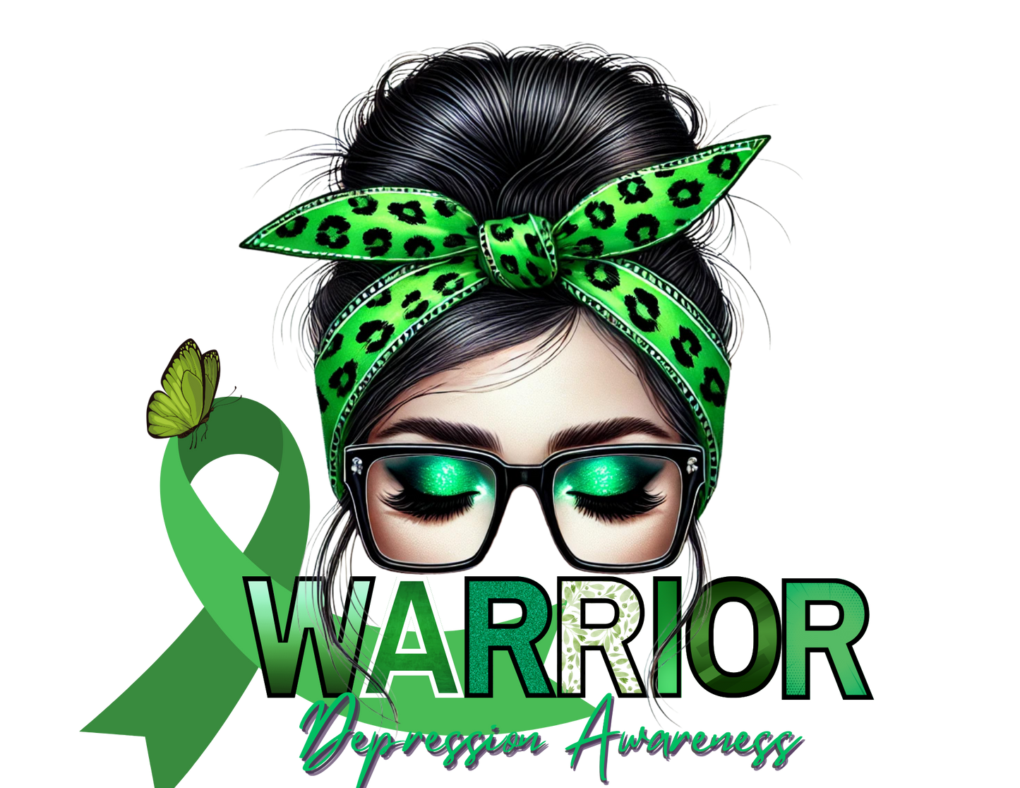 Awareness Warriors PNG Digital Images (Caucasian, Latino, etc.) - Digital Download