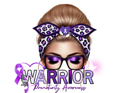 Awareness Warriors PNG Digital Images (Caucasian, Latino, etc.) - Digital Download