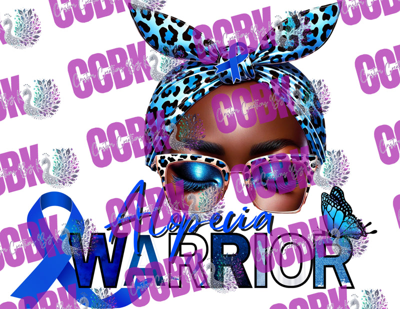 Awareness Warriors PNG Digital Images (African American) - Digital Download