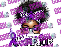 Awareness Warriors PNG Digital Images (African American) - Digital Download