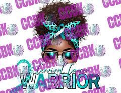 Awareness Warriors PNG Digital Images (African American) - Digital Download