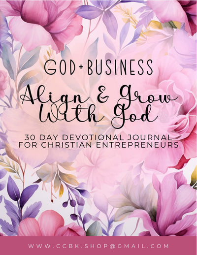 Devotional Journal: Align & Grow with God - PDF Digital Download