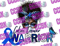 Awareness Warriors PNG Digital Images (African American) - Digital Download