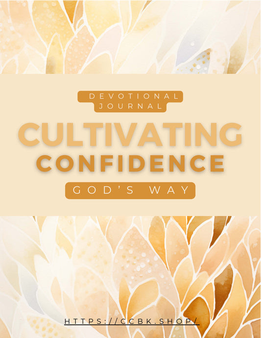 Cultivating Confidence Devotional Journal - PDF Digital Download