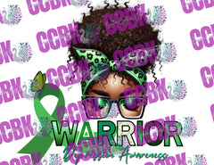 Awareness Warriors PNG Digital Images (African American) - Digital Download