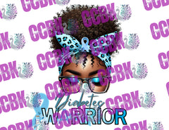 Awareness Warriors PNG Digital Images (African American) - Digital Download