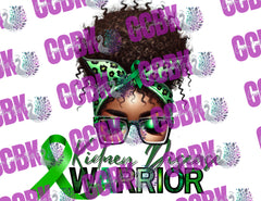 Awareness Warriors PNG Digital Images (African American) - Digital Download