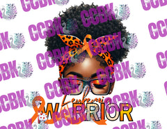 Awareness Warriors PNG Digital Images (African American) - Digital Download