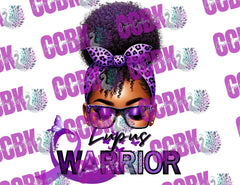 Awareness Warriors PNG Digital Images (African American) - Digital Download