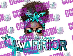 Awareness Warriors PNG Digital Images (African American) - Digital Download