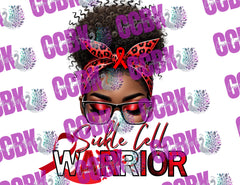 Awareness Warriors PNG Digital Images (African American) - Digital Download