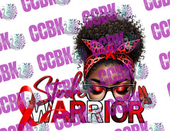 Awareness Warriors PNG Digital Images (African American) - Digital Download