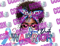 Awareness Warriors PNG Digital Images (African American) - Digital Download