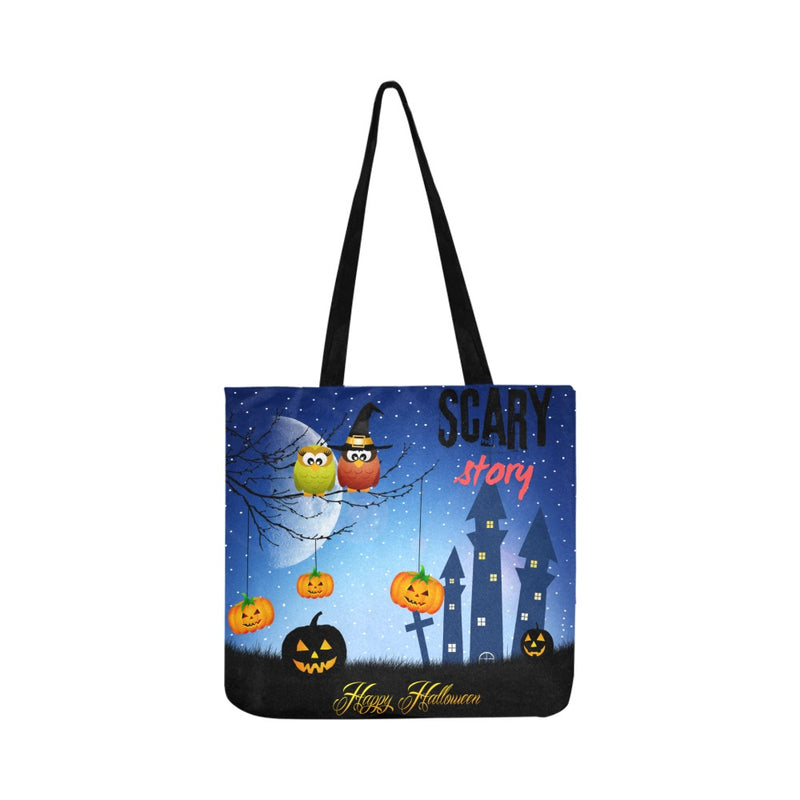 Scary Story Trick or Treat Bag Reusable Shopping Bag Model 1660 (Two sides)