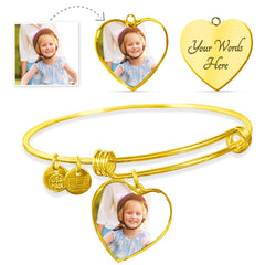 You Are My Mom - Heart Bangle