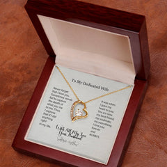 Never Forget I Love You - Heart Necklace