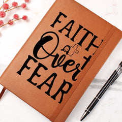 Faith Over Fear Journal Book