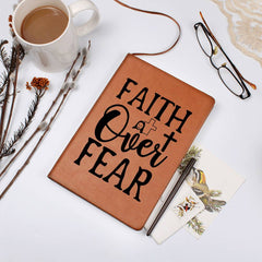 Faith Over Fear Journal Book