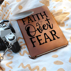 Faith Over Fear Journal Book