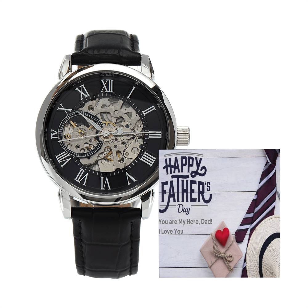 Men's Openwork Watch