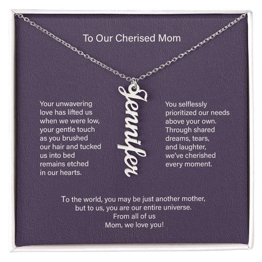 From All Of Us - To Our Cherished Mom