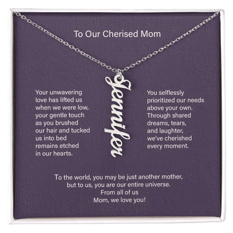 From All Of Us - To Our Cherished Mom