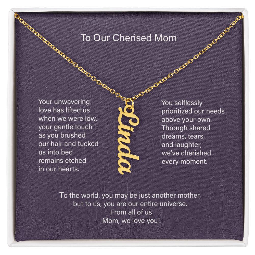 From All Of Us - To Our Cherished Mom