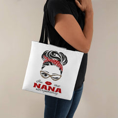 Messy Bun "I am that Nana" Tote Bag