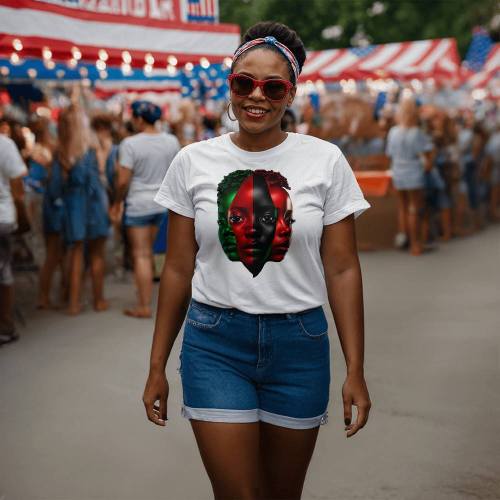 Red, Black, and Green - African American Female