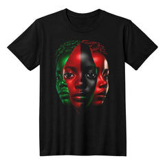 Red, Black, and Green - African American Female