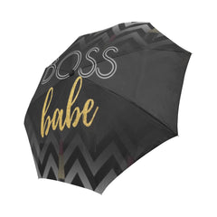 Boss Babe Umbrella Auto-Foldable Umbrella (Model U04)