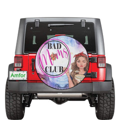 Bad Mom's Club Tire Cover 34 Inch Spare Tire Cover